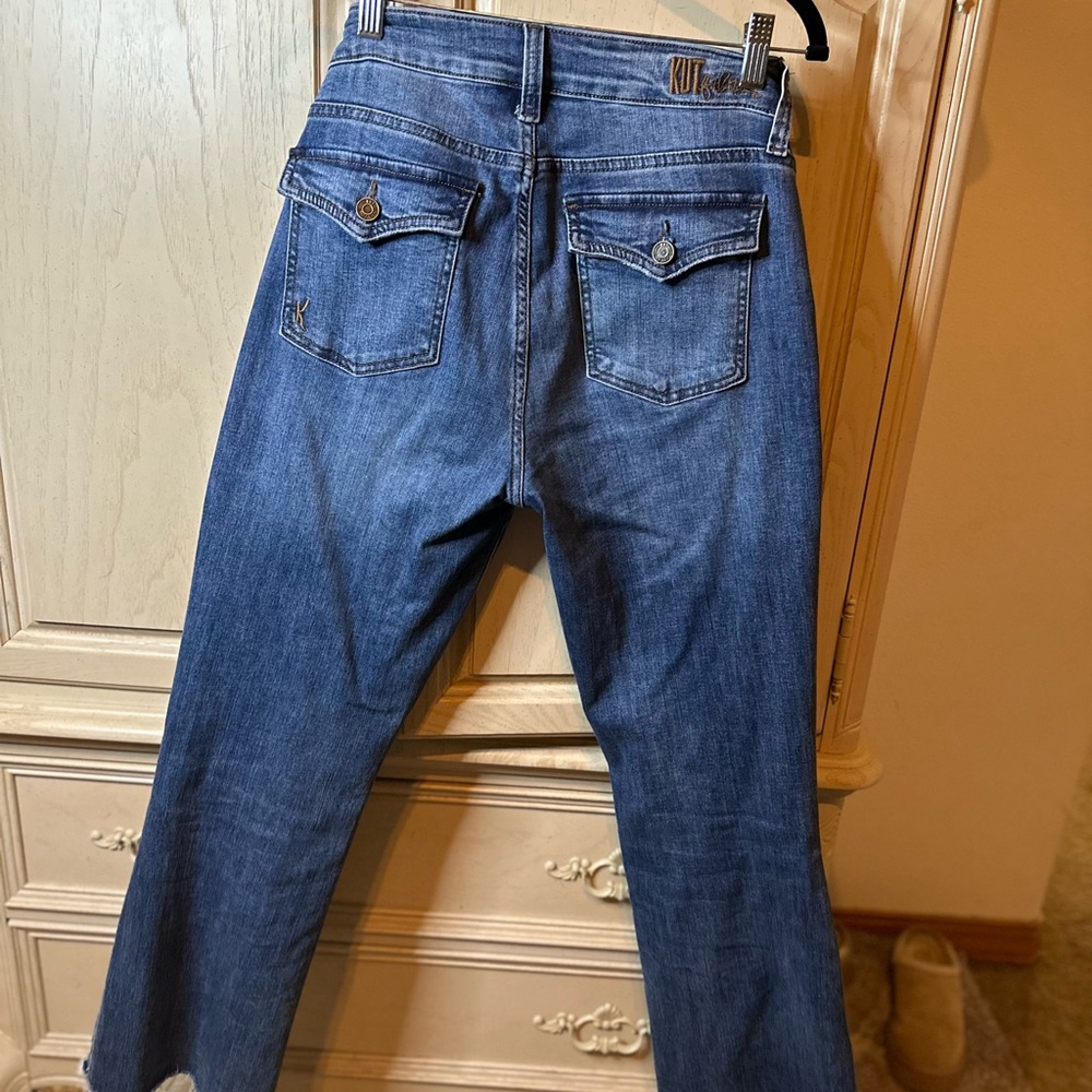 Kut from the Kloth Mid Rise Flare Jeans